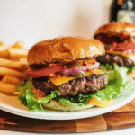 Stuffed Beef Burgers with Flavorful Cheese