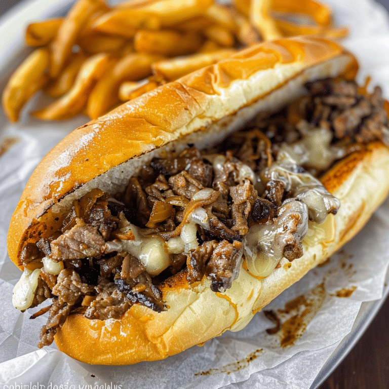 Philly Cheesesteak Sandwich Recipe: Juicy, Flavorful & Easy