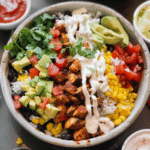 Chicken Burrito Bowl Healthy Meal
