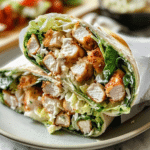 Chicken Caesar Wrap: A Crispy Twist on Classic Flavor