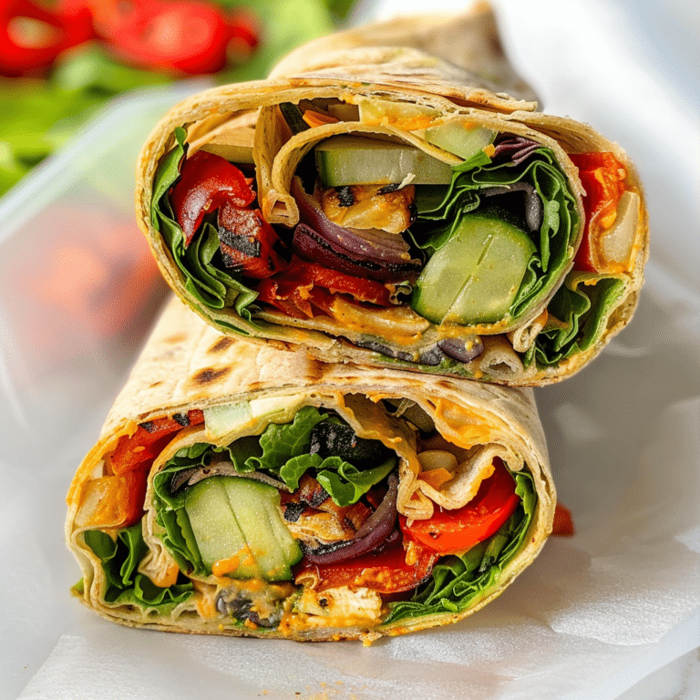 Grilled Veggie Wrap Recipe: Flavorful and Fresh