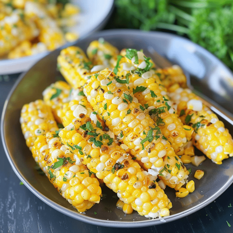 Butter Garlic Corn – Easy Recipe for Juicy Flavor