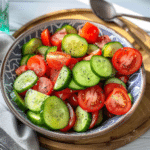 Cucumber Tomato Salad: Fresh Summer Side for Entertaining