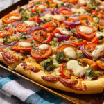 Veggie Pizza with Crunchy Toppings: A Flavorful Recipe