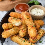 Mozzarella Sticks: A Cheesy, Crispy Delight