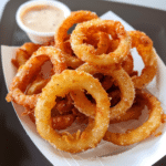 Perfectly Crispy Homemade Onion Rings