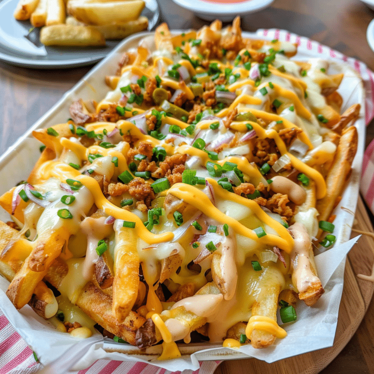Loaded Cheese Fries: The Ultimate Melt-In-Your-Mouth Comfort Dish