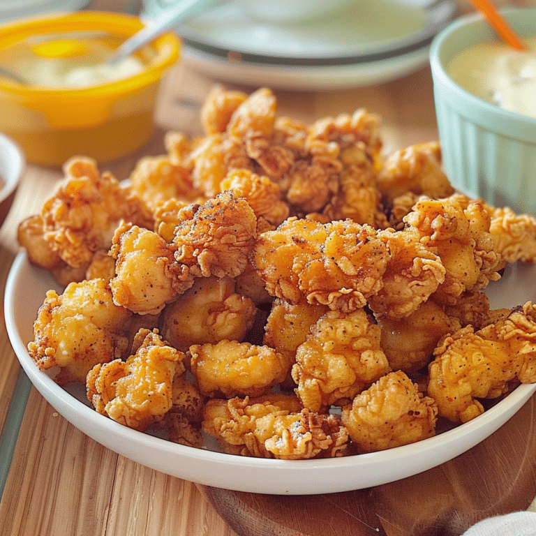 Crispy Popcorn Chicken Recipe for Flavorful Snacking