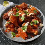 Halal Buffalo Chicken Wings for Flavorful Fries