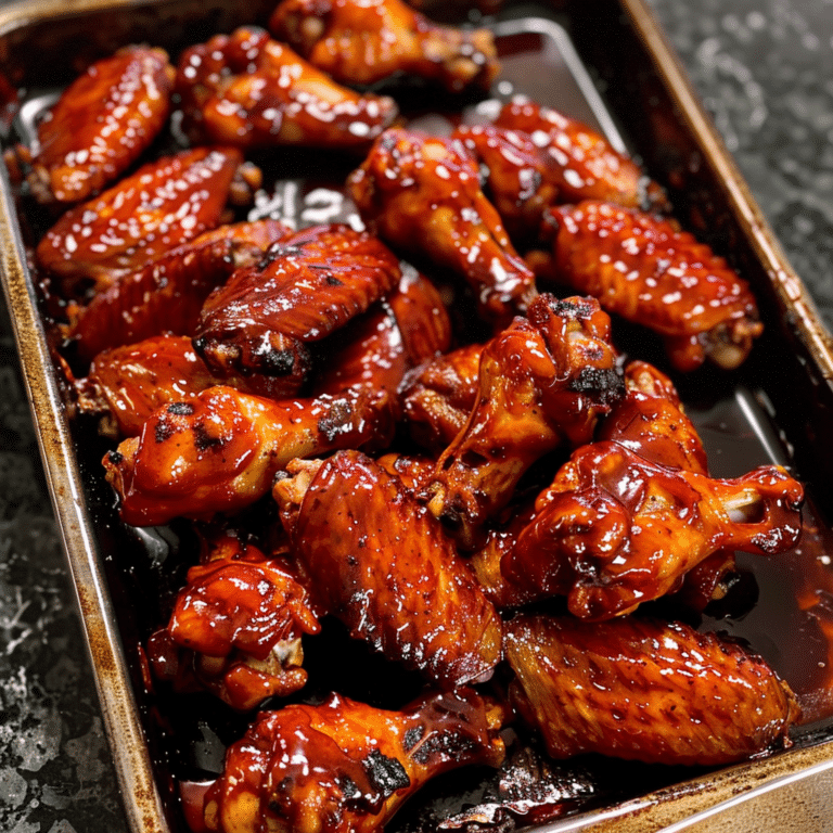 BBQ Chicken Wings: Crispy, Juicy Recipe