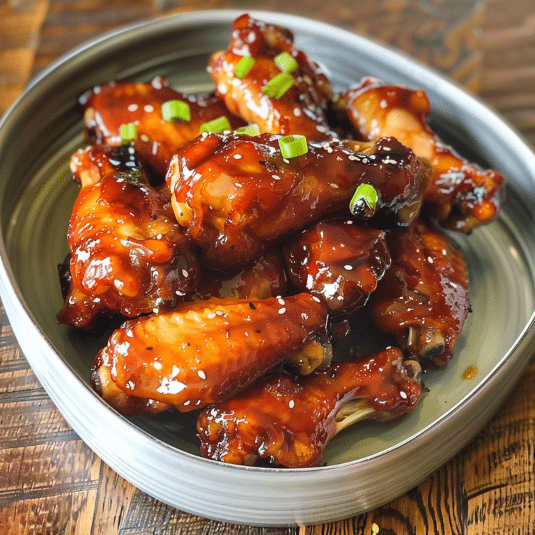 Teriyaki Chicken Wings: A Flavorful Twist on a Classic