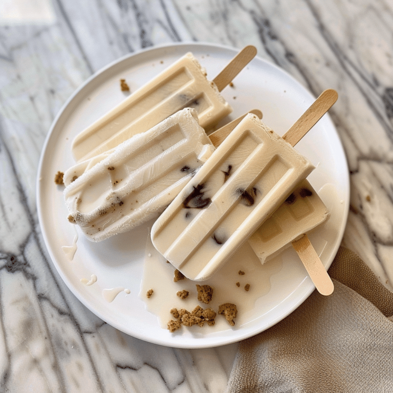 Milk and Cookies Popsicles for a Sweet Treat Break