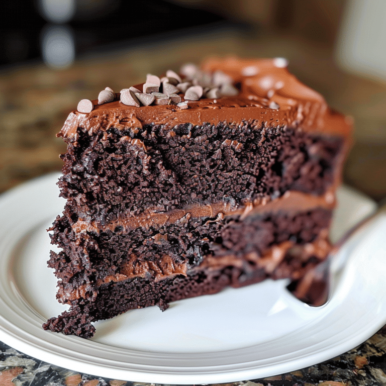 Chocolate Cake Recipe: Rich and Moist Classic Layers