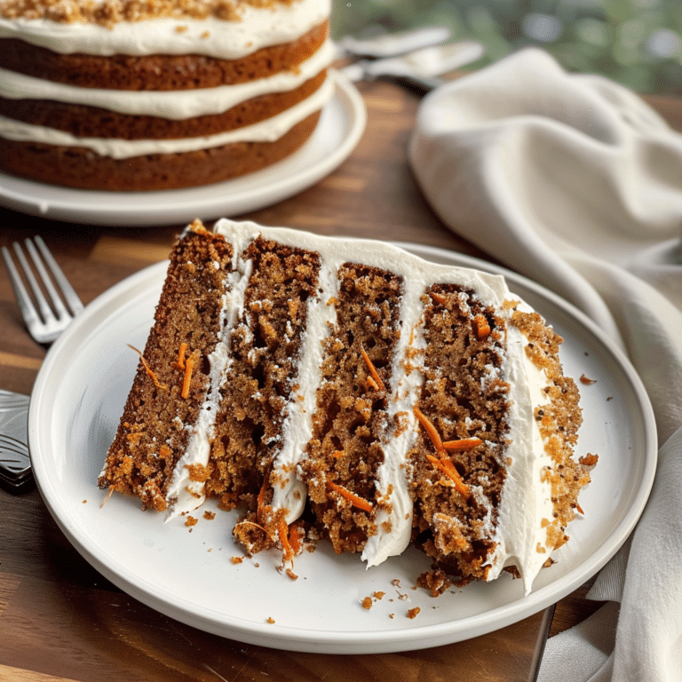 Carrot Cake with Cream Cheese Frosting