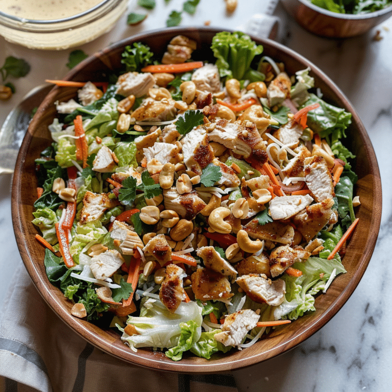 Chicken Cashew Crunch Salad