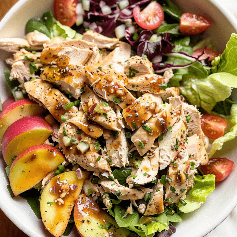 Honey Mustard Chicken Salad