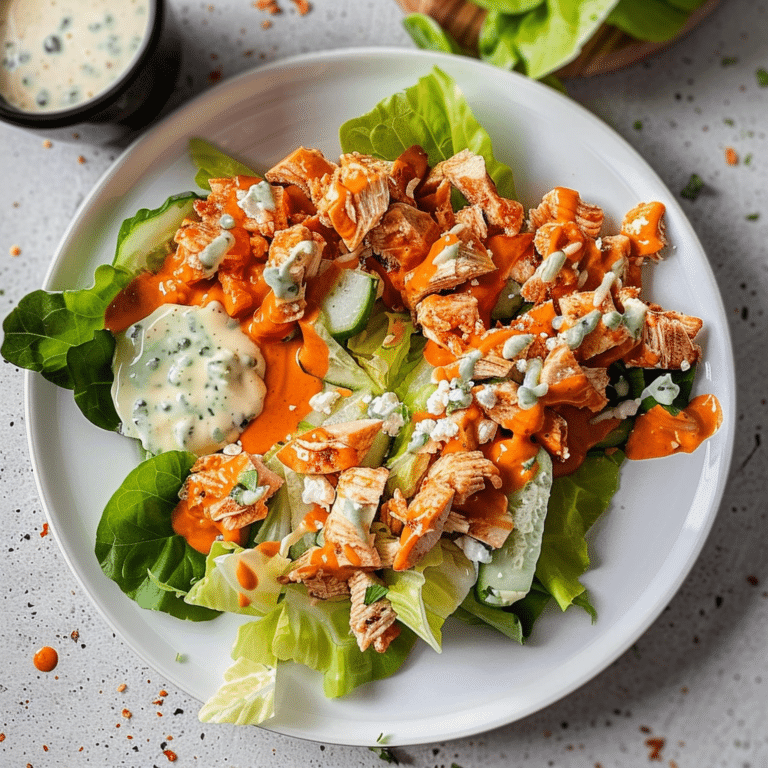 Buffalo Chicken Salad