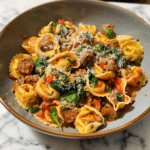 Garlic Sausage Tortellini