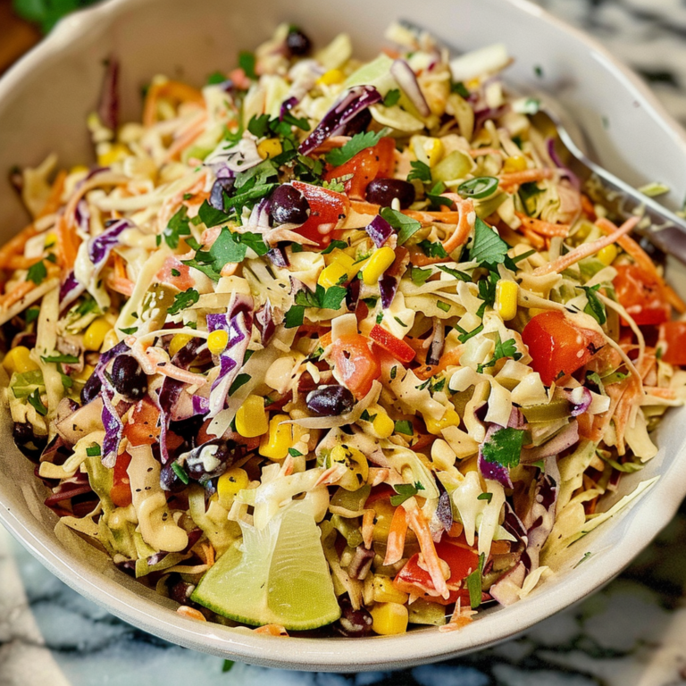 Zesty Mexican Coleslaw