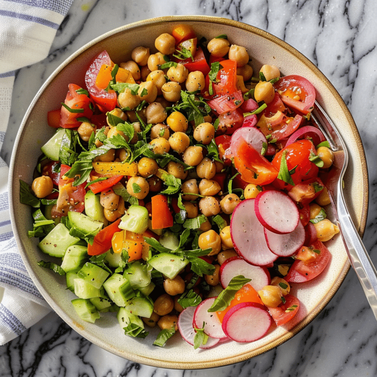 Chickpea Salad Bowl