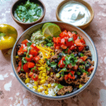 Ground Beef Burrito Bowl