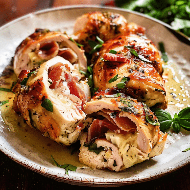Cheese and Turkey Bacon Stuffed Chicken Breasts