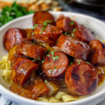 Slow Cooker Mississippi Kielbasa