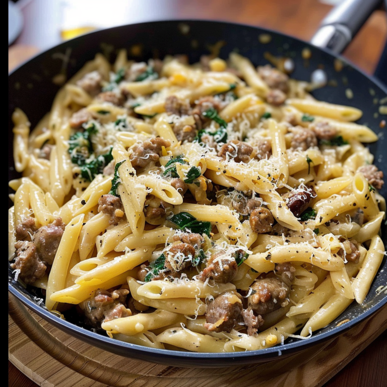 Creamy Italian Sausage Pasta Amazing