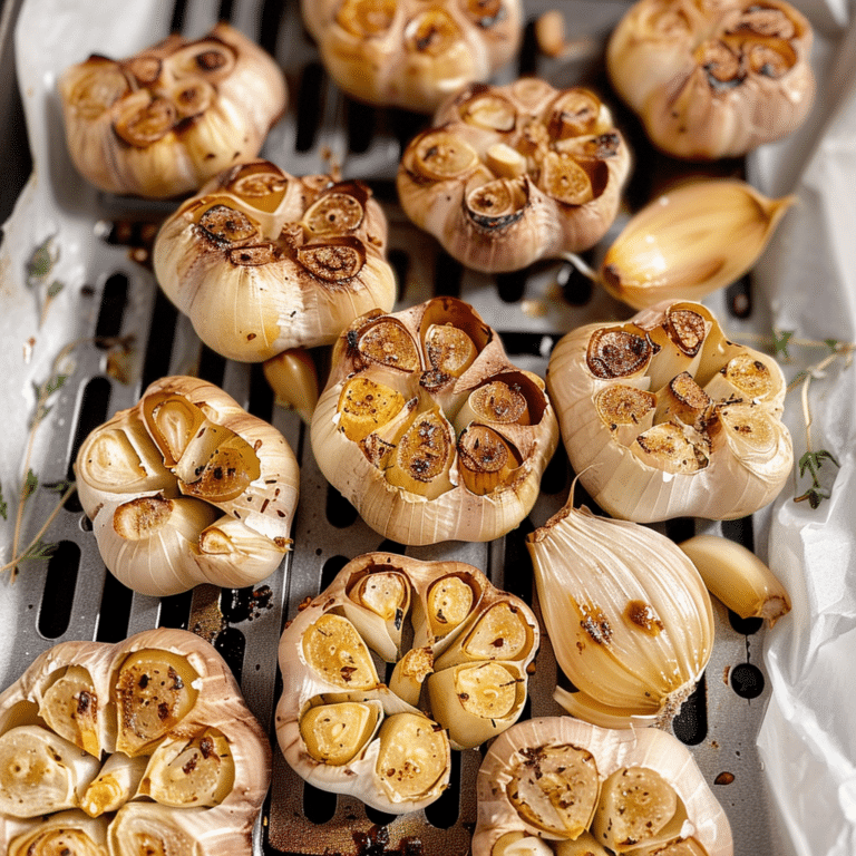 Air Fryer Roasted Garlic