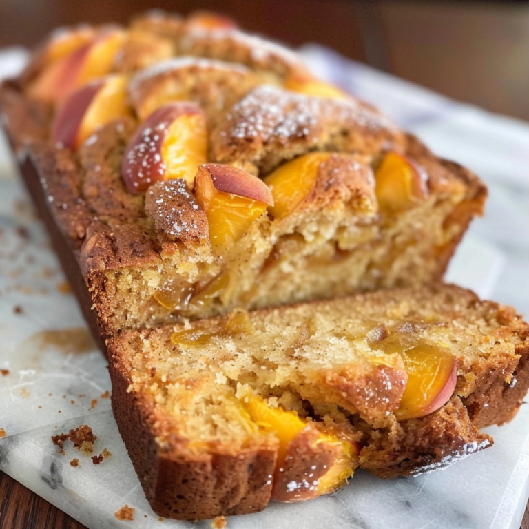 Spiced Peach Bread