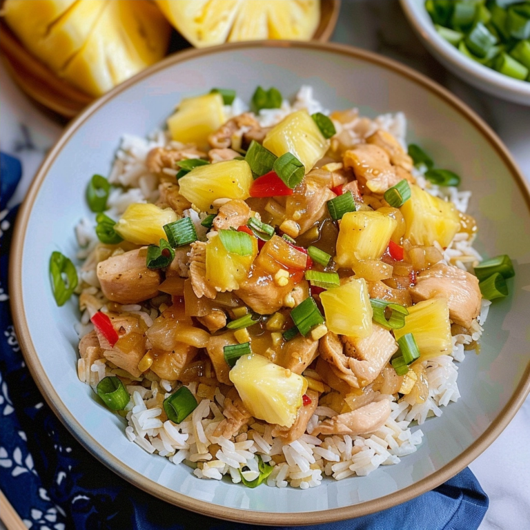 Pineapple Chicken and Rice
