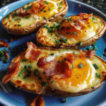 Twice Baked Breakfast Potatoes