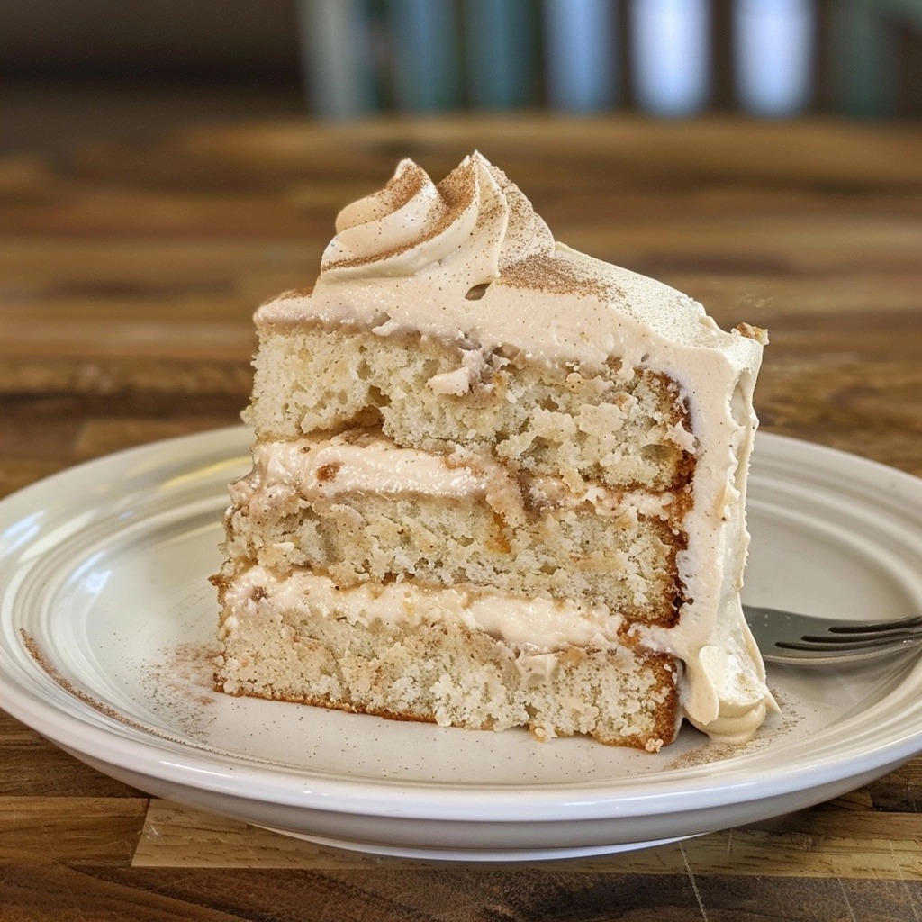 Fresh Banana Cake with Cinnamon Cream Cheese Frosting - My Country Table