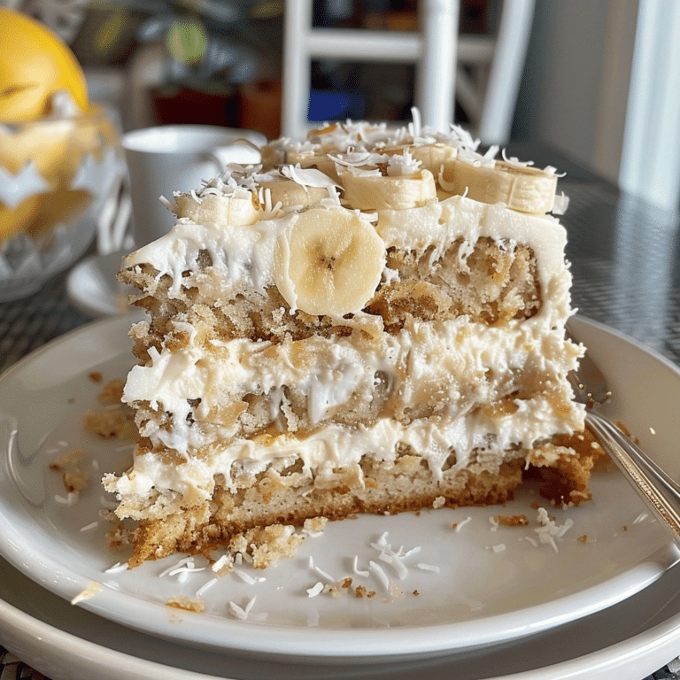 Banana Coconut Cake - Salt n Sprinkles