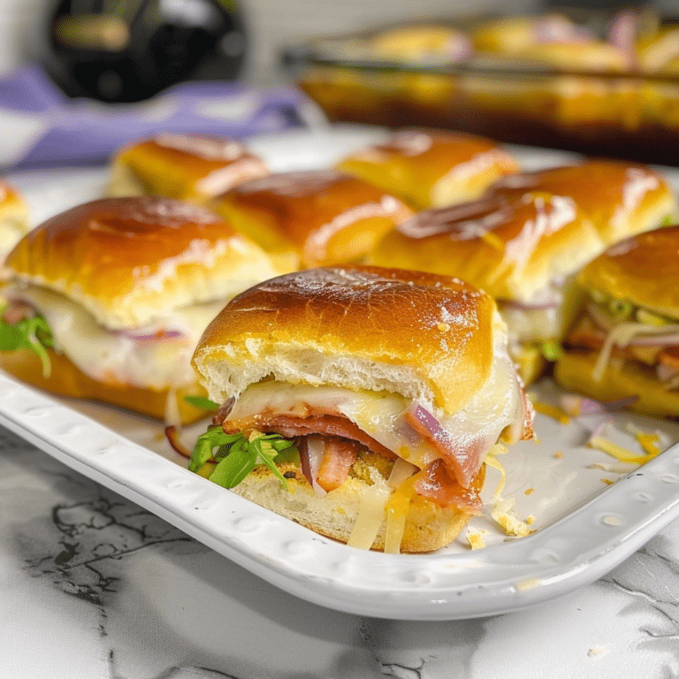 Baked Cheesy Italian Sliders Recipe