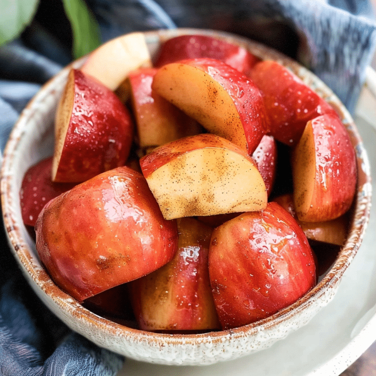 Healthy Cinnamon Apples: Simple & Delicious Recipe