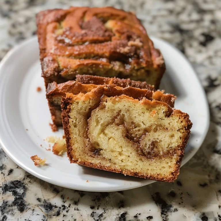 Moist Apple Cinnamon Bread with Brown Sugar Swirl