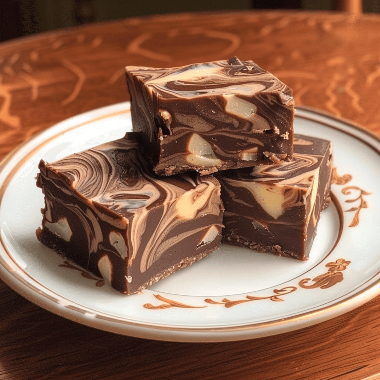 Easy Swirl Fudge Recipe for Beginners