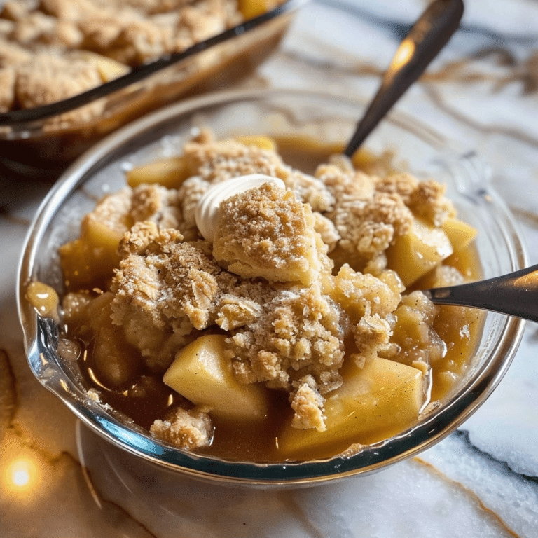 Homemade Apple Cobbler Recipe