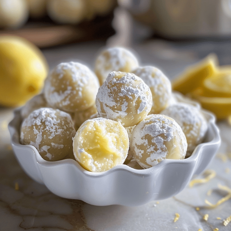 Delicious Lemon Truffles Recipe