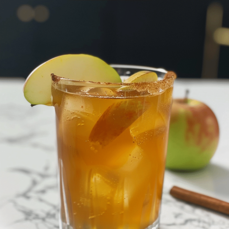 Easy Apple Cinnamon Iced Tea: A Refreshing Homemade Blend