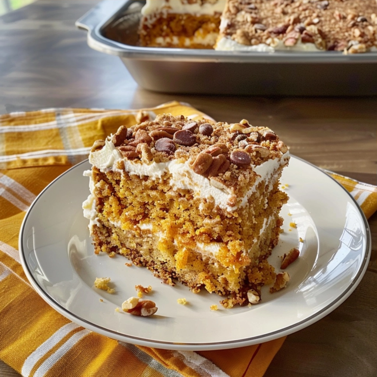 Pumpkin Crunch Cake: A Perfect Autumn Dessert Recipe