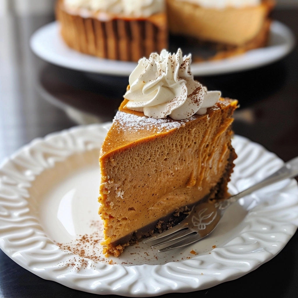 Best EVER Pumpkin Cheesecake Recipe | Lauren's Latest