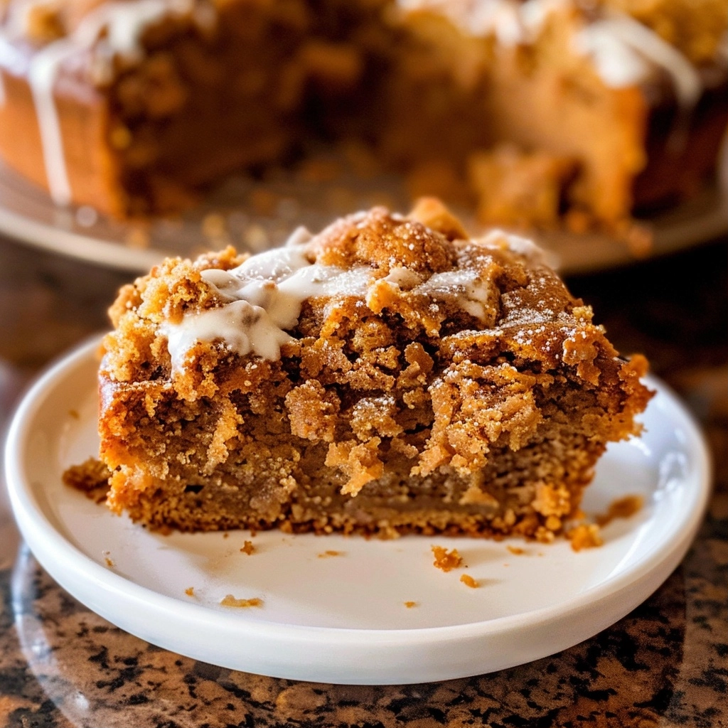 Pumpkin Coffee Cake Recipe from The Food Charlatan